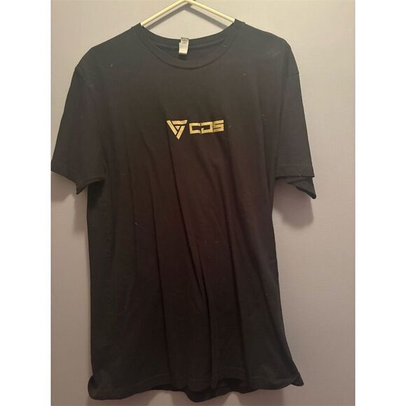 Next Level Men's L Black "Silence is a Gift" Graphic T-Shirt - Picture 2 of 4